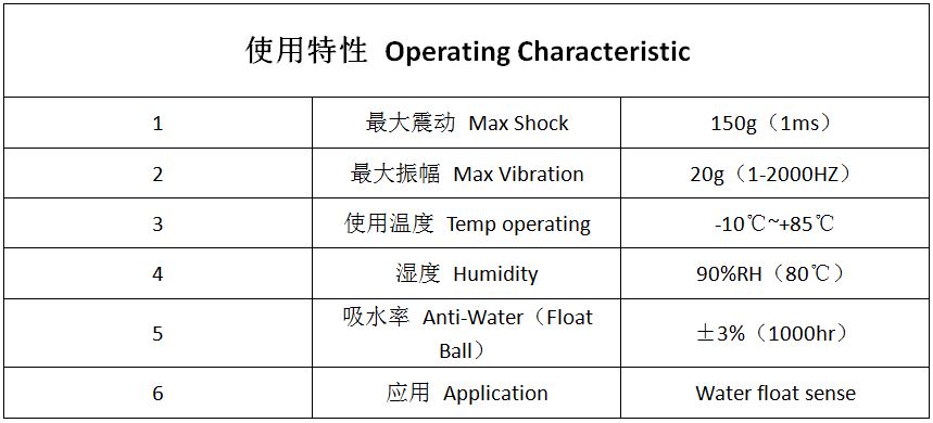 YZ-8 液位傳感器 浮球開關(guān)